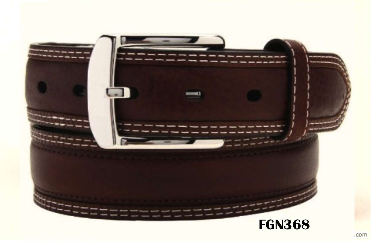 Ceinture en cuir pour homme au design simple et élégant