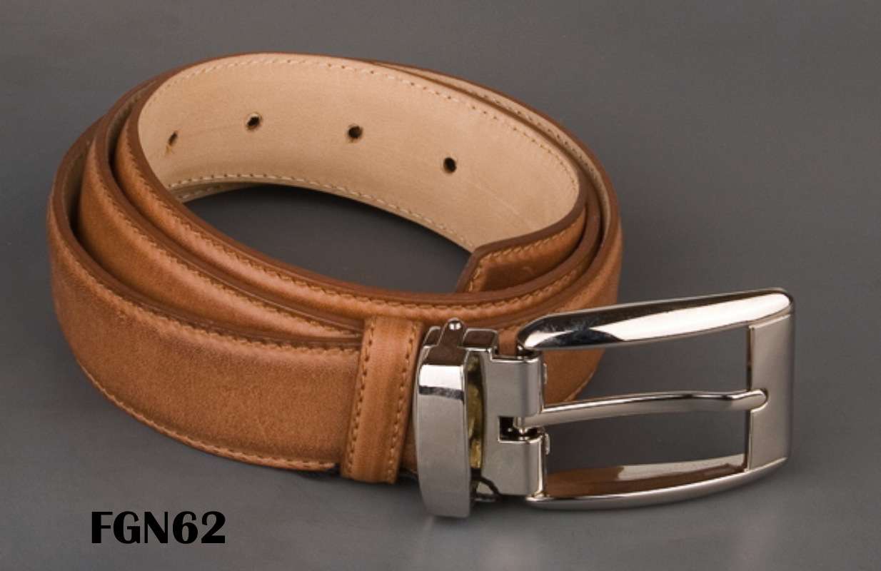 Ceinture en cuir pour homme avec boucle haut de gamme et style moderne