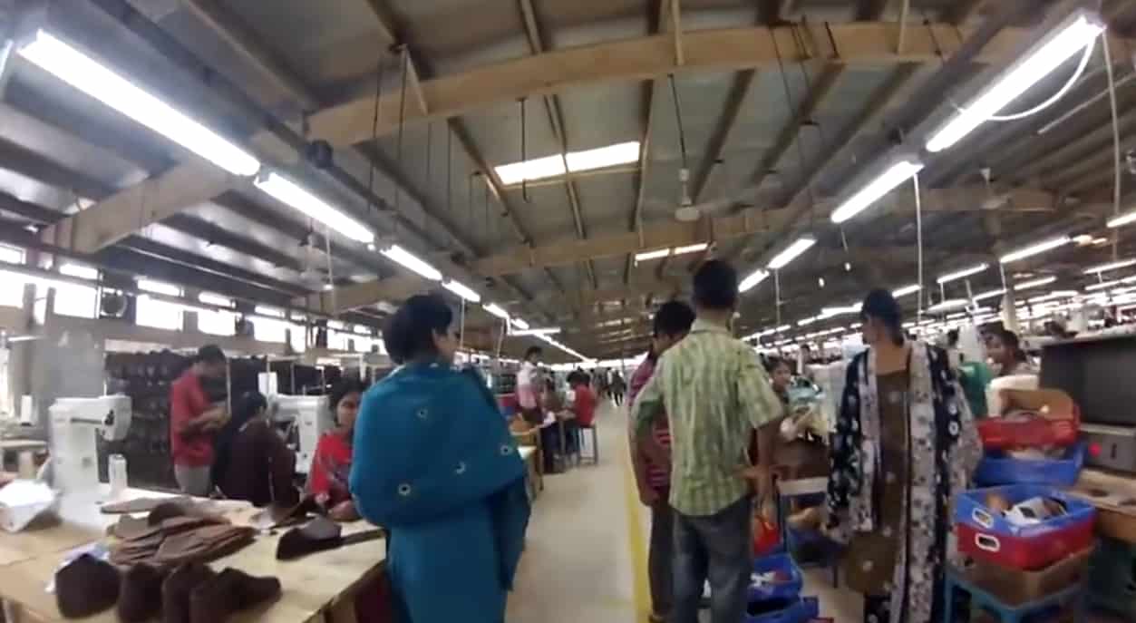 image de l'usine de chaussures fg